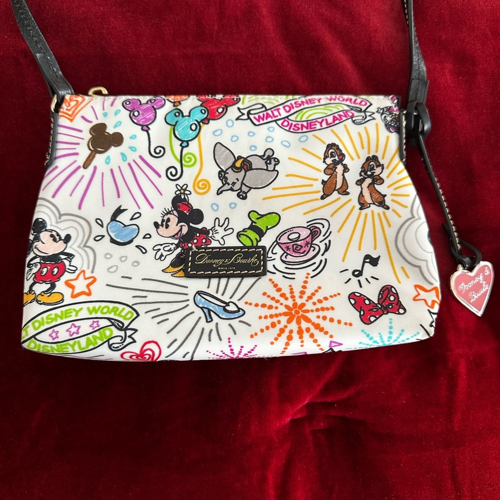Walt Disney World Disneyland crossbody purse